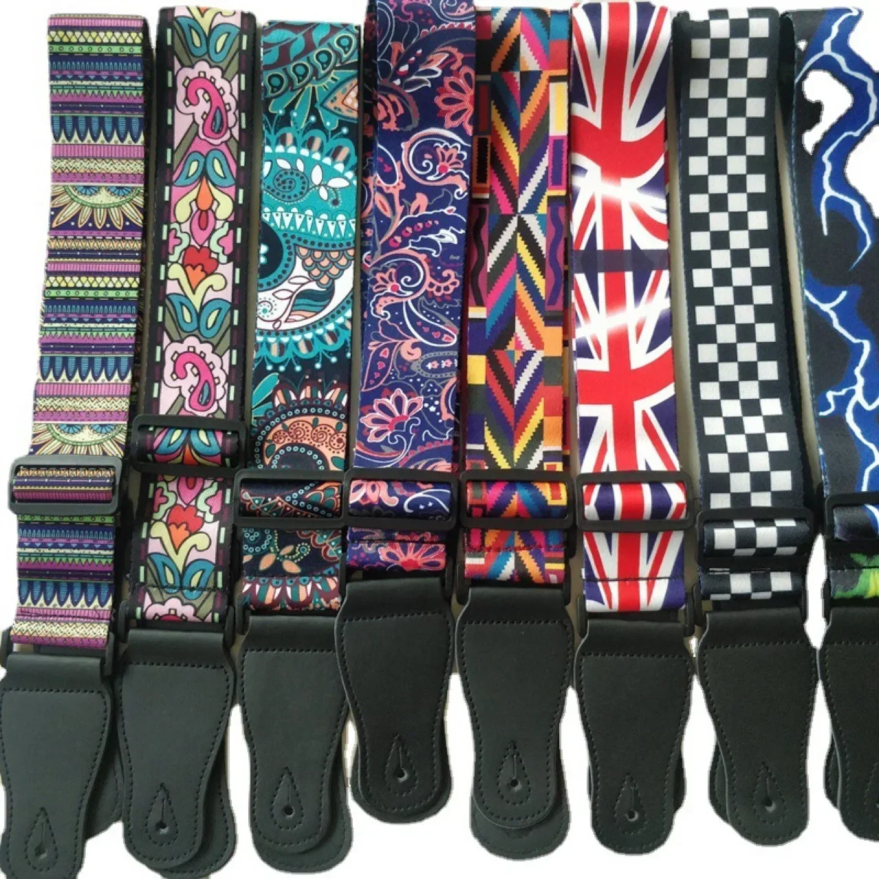 Fashion retro Guitar Strap Colorful Printed Guitar Strap Adjustable Crossbody Strap for Electric Guitar Acoustic Bass Ukulele
Fashion retro Guitar Strap Colorful Printed Guitar Strap Adjustable Crossbody Strap for Electric Guitar Acoustic Bass Ukulele