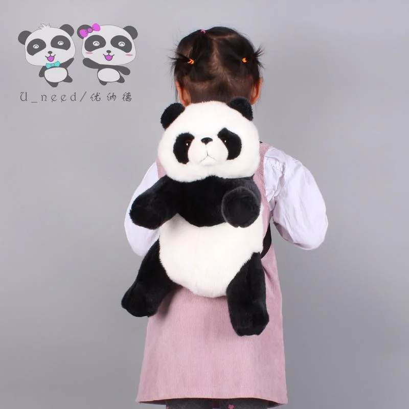 42cm Black and White Panda Plush Backpack Kawaii Panda Backpacks for Kid and Adult Zipper Panda Soft Stuffed Plush Doll Bag
42cm Black and White Panda Plush Backpack Kawaii Panda Backpacks for Kid and Adult Zipper Panda Soft Stuffed Plush Doll Bag