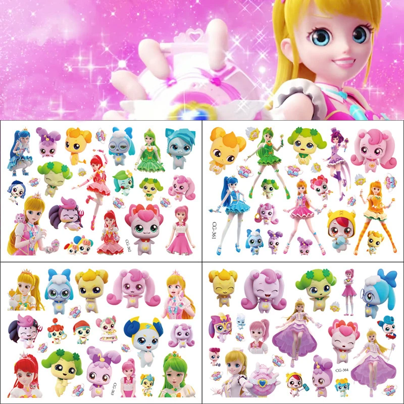 Wonderful Cute Cartoon Tattoo Stickers for Children Faux Tatouage Temporaire Disposable Beautiful Girl Pets Temporary Waterproof
Wonderful Cute Cartoon Tattoo Stickers for Children Faux Tatouage Temporaire Disposable Beautiful Girl Pets Temporary Waterproof