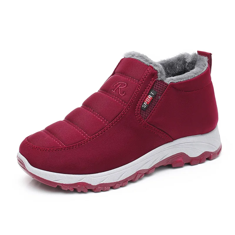Waterproof Ankle Boots for Women, Low Heels, Quilted Winter Shoes, Warm Snow Bottines, Couple
Waterproof Ankle Boots for Women, Low Heels, Quilted Winter Shoes, Warm Snow Bottines, Couple