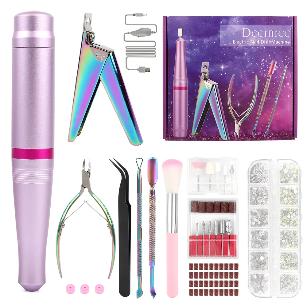 Electric Nail Drill Machine Set Pedicure Grinding Equipment Mill for Manicure Professional Strong Nail Polishing Tool
Electric Nail Drill Machine Set Pedicure Grinding Equipment Mill for Manicure Professional Strong Nail Polishing Tool