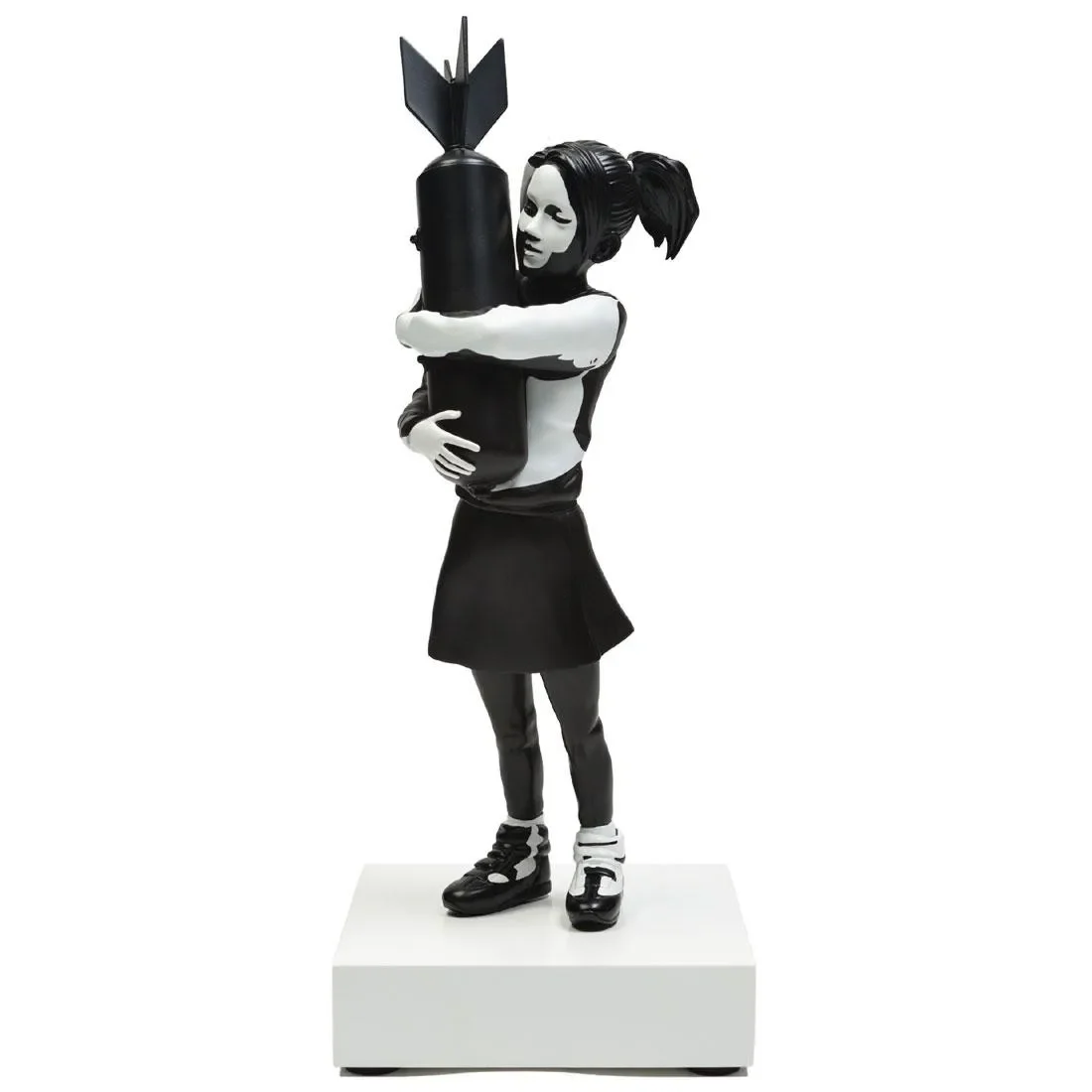 Creative Home Gifts Desktop Ornament Statue New Bomb Hugger Street Art Resin Statue Modern Art Banksy Sculpture Bomb Girl
Creative Home Gifts Desktop Ornament Statue New Bomb Hugger Street Art Resin Statue Modern Art Banksy Sculpture Bomb Girl