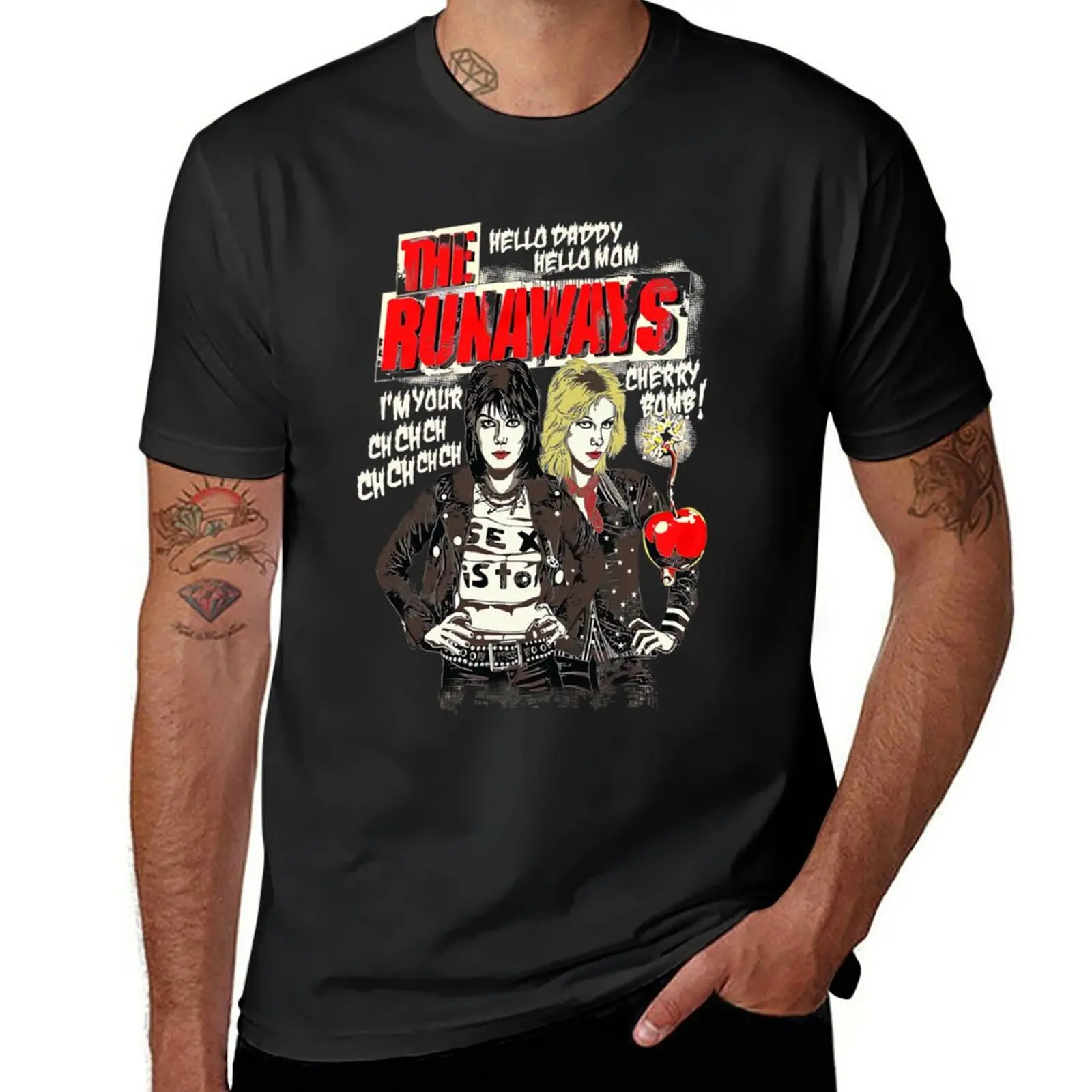 New The Runaways - Cherry Bomb T-Shirt t-shirts man aesthetic clothes cute tops mens graphic t-shirts hip hop
New The Runaways - Cherry Bomb T-Shirt t-shirts man aesthetic clothes cute tops mens graphic t-shirts hip hop