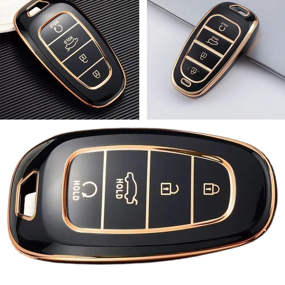 1PCS Remote Key Fob FOR Tucson TPU 1* Key Case Black Excellent Touch FOR Santa FOR Sonata Shell Case Cover Practical To Use
1PCS Remote Key Fob FOR Tucson TPU 1* Key Case Black Excellent Touch FOR Santa FOR Sonata Shell Case Cover Practical To Use