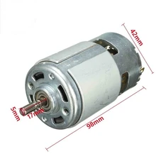 Smart Electronics DC 12V 150W 13000~15000rpm 775 motor High speed Large torque DC motor Electric tool machinery
Smart Electronics DC 12V 150W 13000~15000rpm 775 motor High speed Large torque DC motor Electric tool machinery