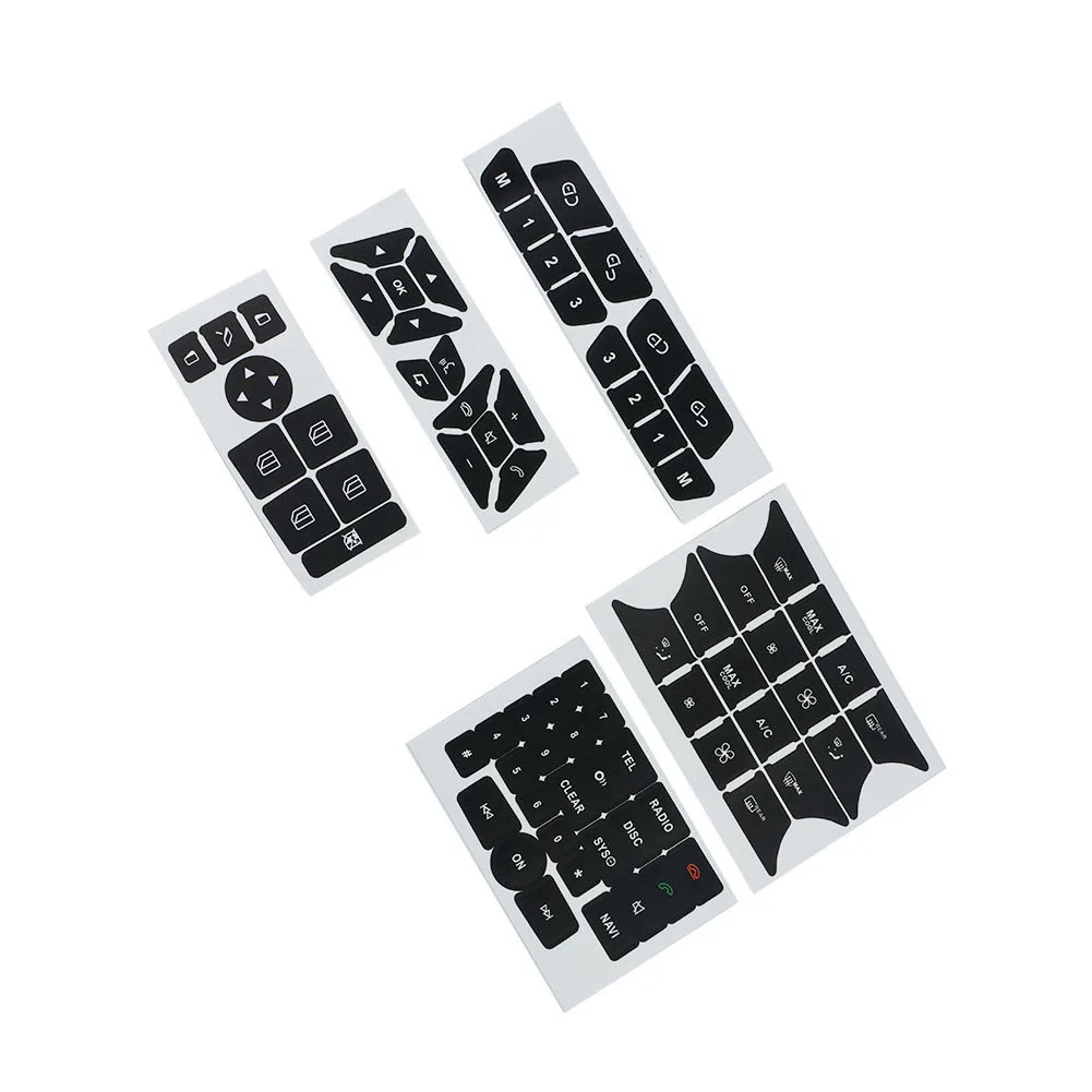 Air Conditioning Window Radio Door Lock Button Repair Stickers Repair Stickers For Mercedes-Benz CLS C218 SLK W172 W204 GLK
Air Conditioning Window Radio Door Lock Button Repair Stickers Repair Stickers For Mercedes-Benz CLS C218 SLK W172 W204 GLK