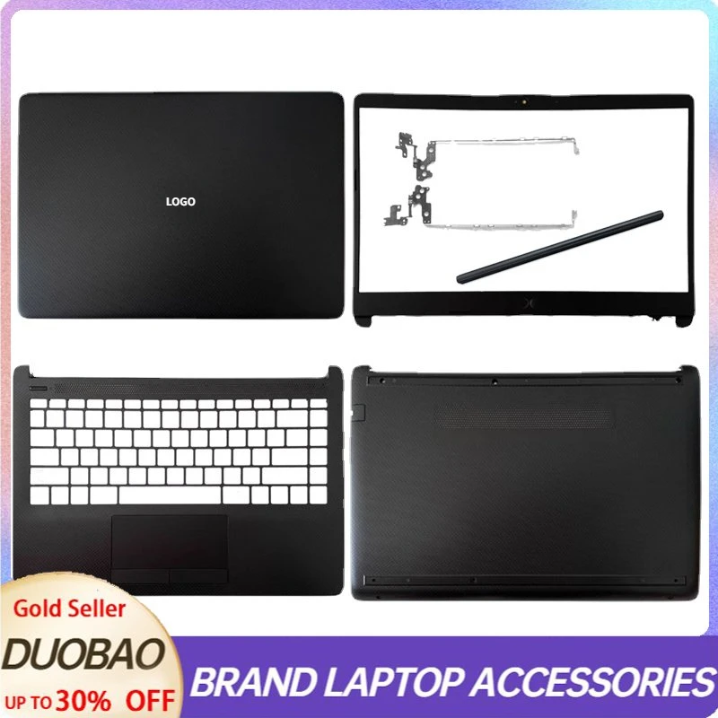 

NEW For HP 14S-CF CR 14-CF 14-DK 14-DF 14-DP 340 G5 TPN-I135 I130 LCD Back Cover/Front Bezel/Hinges/Palmrest/Bottom Case black