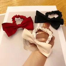 Korea INS fairy black bottom white border bow top clip spring plus girl ball hair circle hair rope hair accessory
Korea INS fairy black bottom white border bow top clip spring plus girl ball hair circle hair rope hair accessory