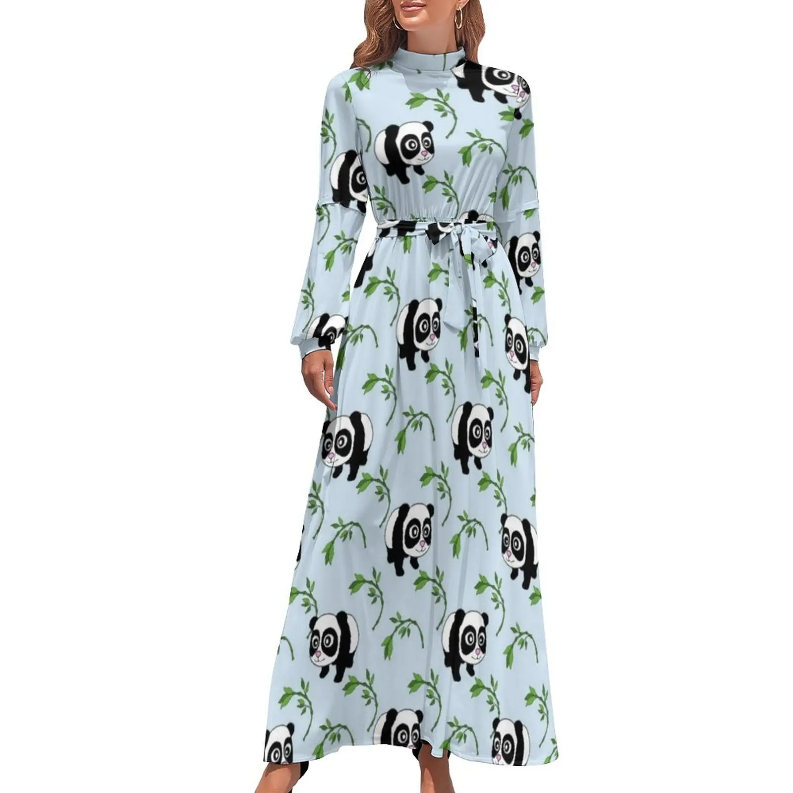 Adorable Panda Dress Cute Animal Print Party Maxi Dress Aesthetic Beach Long Dresses High Waist Custom Clothes
Adorable Panda Dress Cute Animal Print Party Maxi Dress Aesthetic Beach Long Dresses High Waist Custom Clothes