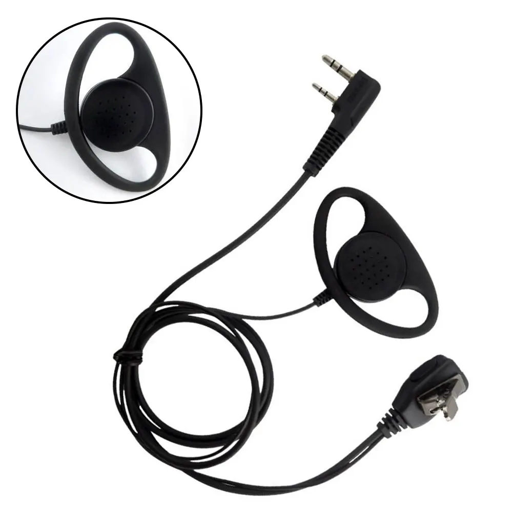 Durable Hanging Headset Walkie-talkie Earpiece For Baofeng Mic Walkie-talkie 3.5mm/2.5mm Stereo Black Clip-Ear
Durable Hanging Headset Walkie-talkie Earpiece For Baofeng Mic Walkie-talkie 3.5mm/2.5mm Stereo Black Clip-Ear