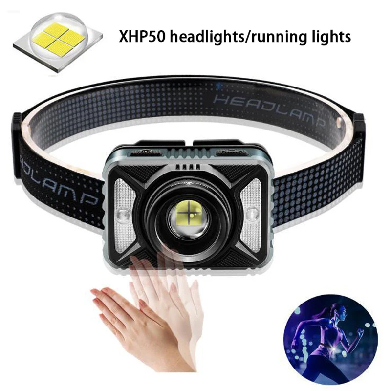 Inductive Headlamp LED Multi-function USB Charging Strong Light Built-in Battery Outdoor Climbing Running Fishing Headlight
Inductive Headlamp LED Multi-function USB Charging Strong Light Built-in Battery Outdoor Climbing Running Fishing Headlight