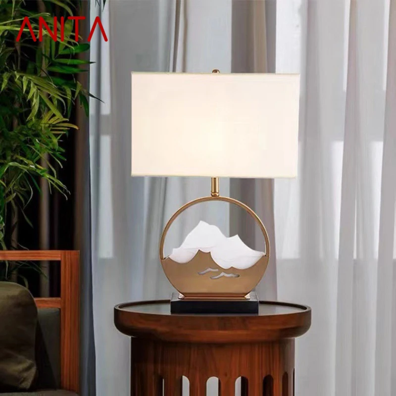 ANITA Chinese style Table Lamp Personality Creative Living Room Bedroom LED Decoration Desk Light
ANITA Chinese style Table Lamp Personality Creative Living Room Bedroom LED Decoration Desk Light