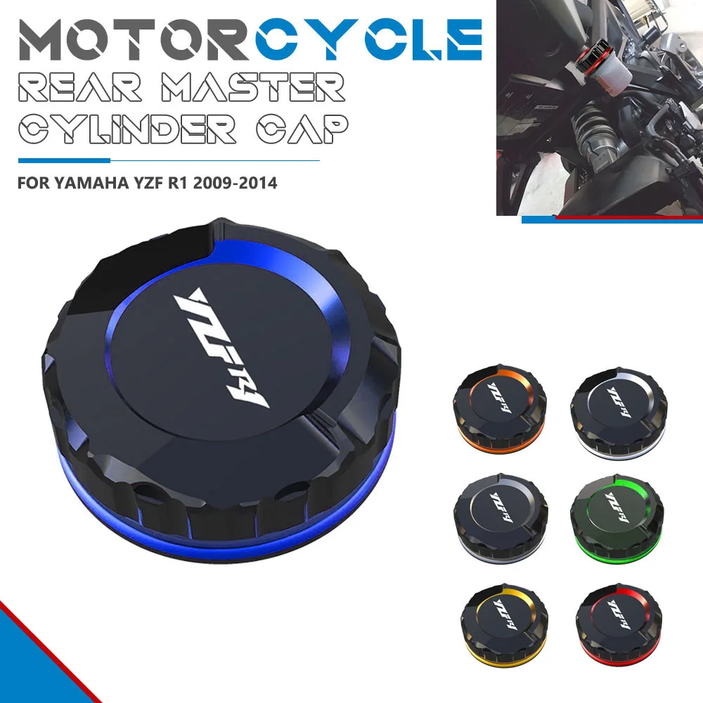 YZF-R1 YZFR1 Accessories FOR YAMAHA YZF R1 2009-2011-2012-2013-2014 Rear Brake Fluid Cylinder Master Reservoir Cover Oil Cap
YZF-R1 YZFR1 Accessories FOR YAMAHA YZF R1 2009-2011-2012-2013-2014 Rear Brake Fluid Cylinder Master Reservoir Cover Oil Cap