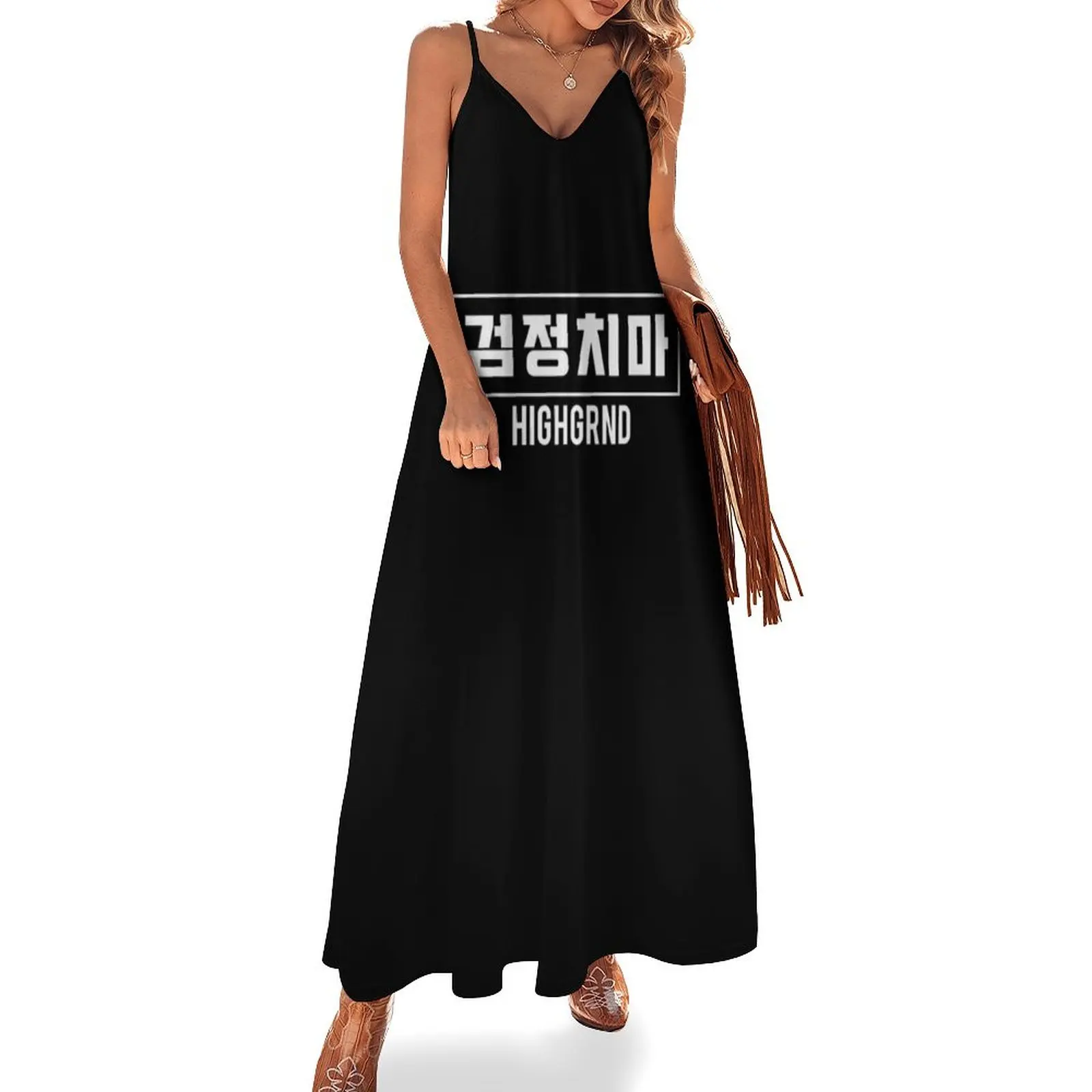 Highgrnd - The Black Skirts Sleeveless Dress prom clothes Woman clothes long sleeve dress
Highgrnd - The Black Skirts Sleeveless Dress prom clothes Woman clothes long sleeve dress