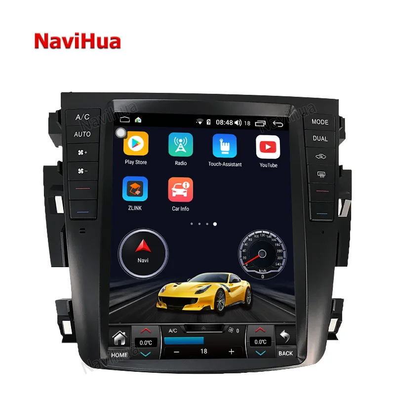 Автомобильный мультимедийный плеер Navihua Android 9 для Nissan, Tesla style Teana J31 2003-2007 230JK 230jm для Nissan, maxima 2003 
Автомобильный мультимедийный плеер Navihua Android 9 для Nissan, Tesla style Teana J31 2003-2007 230JK 230jm для Nissan, maxima 2003