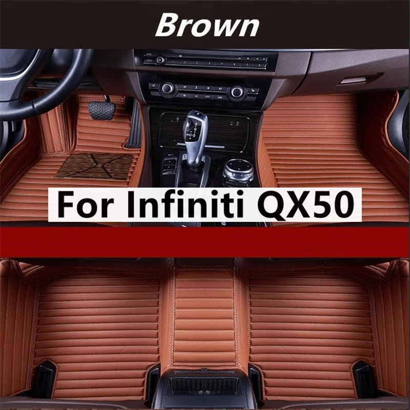 Поперечные зернистые пользовательские автомобильные коврики для Infiniti QX50, автомобильные аксессуары, коврик для ног
Поперечные зернистые пользовательские автомобильные коврики для Infiniti QX50, автомобильные аксессуары, коврик для ног