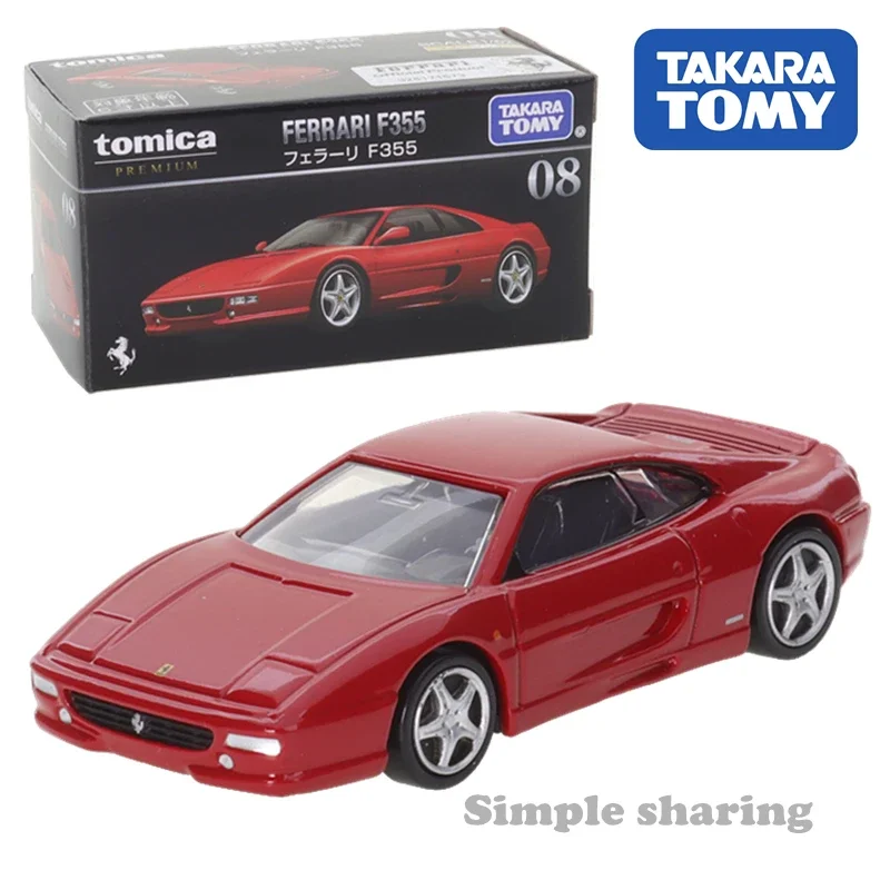 Takara Tomy Tomica Premium 08 Ferrari F355 (Tomica) Детская Металлическая Модель автомобиля под давлением
Takara Tomy Tomica Premium 08 Ferrari F355 (Tomica) Детская Металлическая Модель автомобиля под давлением