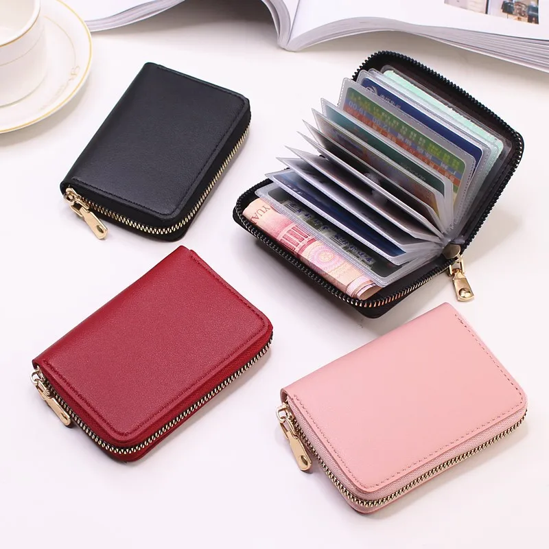 Business Card Holder Wallet Women Men Unisex Id/Credit Card Holder 20 Bits Card Wallet Pu Leather Protects Case Coin Purse
Business Card Holder Wallet Women Men Unisex Id/Credit Card Holder 20 Bits Card Wallet Pu Leather Protects Case Coin Purse