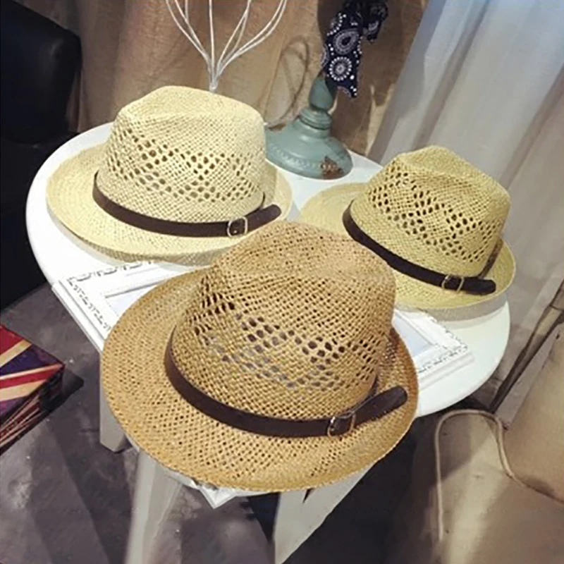Men Hollow Out Breathable Sun Hat Summer Seaside Wide Brim Beach Hat Western Cowboy Hat Men's Camping Sun Hats Outdoor Straw Cap
Men Hollow Out Breathable Sun Hat Summer Seaside Wide Brim Beach Hat Western Cowboy Hat Men's Camping Sun Hats Outdoor Straw Cap