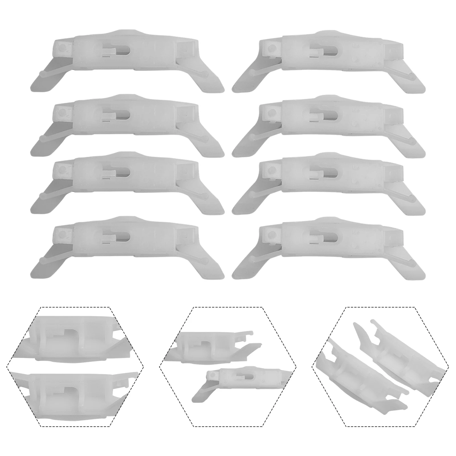 For Windshield Roof Moulding Clamp 10Pcs Direct Fit Electric Components Good Compatibility For Honda Civic Easy Installation
For Windshield Roof Moulding Clamp 10Pcs Direct Fit Electric Components Good Compatibility For Honda Civic Easy Installation