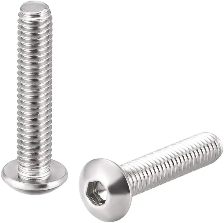 M3x10mm Machine Screws Hex Socket Round Head Screw 304 Stainless Steel Fasteners Bolts 20pcs
M3x10mm Machine Screws Hex Socket Round Head Screw 304 Stainless Steel Fasteners Bolts 20pcs