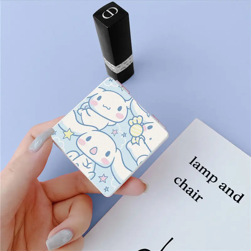 Sanrio Kawaii Cinnamoroll Makeup Mirror Cartoon Cute Anime Student Double-Sided Mirror Decorate Portable Girls Christmas Gifts
Sanrio Kawaii Cinnamoroll Makeup Mirror Cartoon Cute Anime Student Double-Sided Mirror Decorate Portable Girls Christmas Gifts