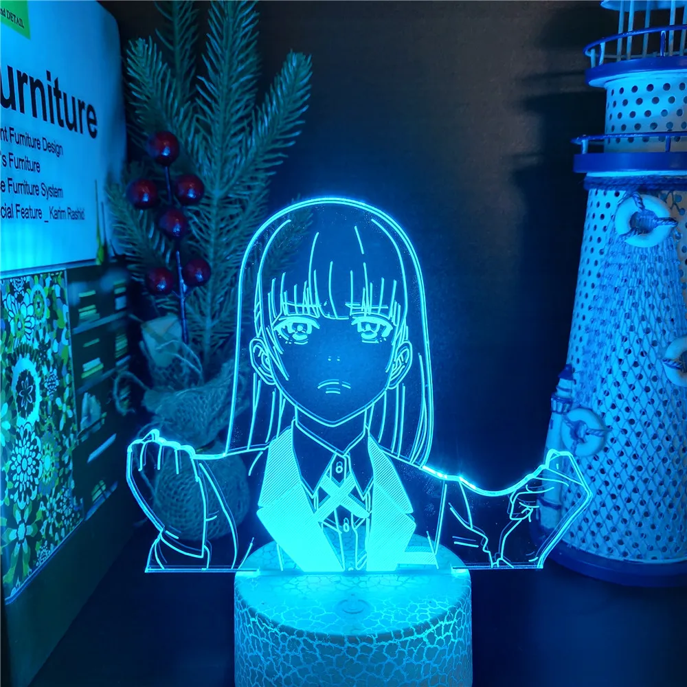 RIRIKA MOMOBAMI KAKEGURUI XX 3D LED Night Light USB Powered Children Atmosphere Desk Lamp Girl Gift Anime Room Decor Cute Toy WT
RIRIKA MOMOBAMI KAKEGURUI XX 3D LED Night Light USB Powered Children Atmosphere Desk Lamp Girl Gift Anime Room Decor Cute Toy WT