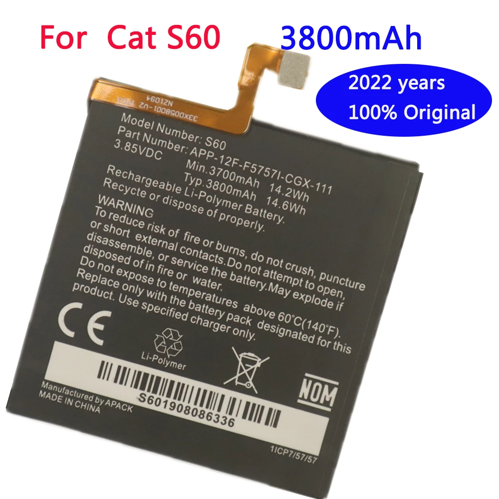 100% Оригинальный аккумулятор 3800 мАч для замены фотоаккумуляторов CAT S60 аккумулятор + отслеживание
100% Оригинальный аккумулятор 3800 мАч для замены фотоаккумуляторов CAT S60 аккумулятор + отслеживание