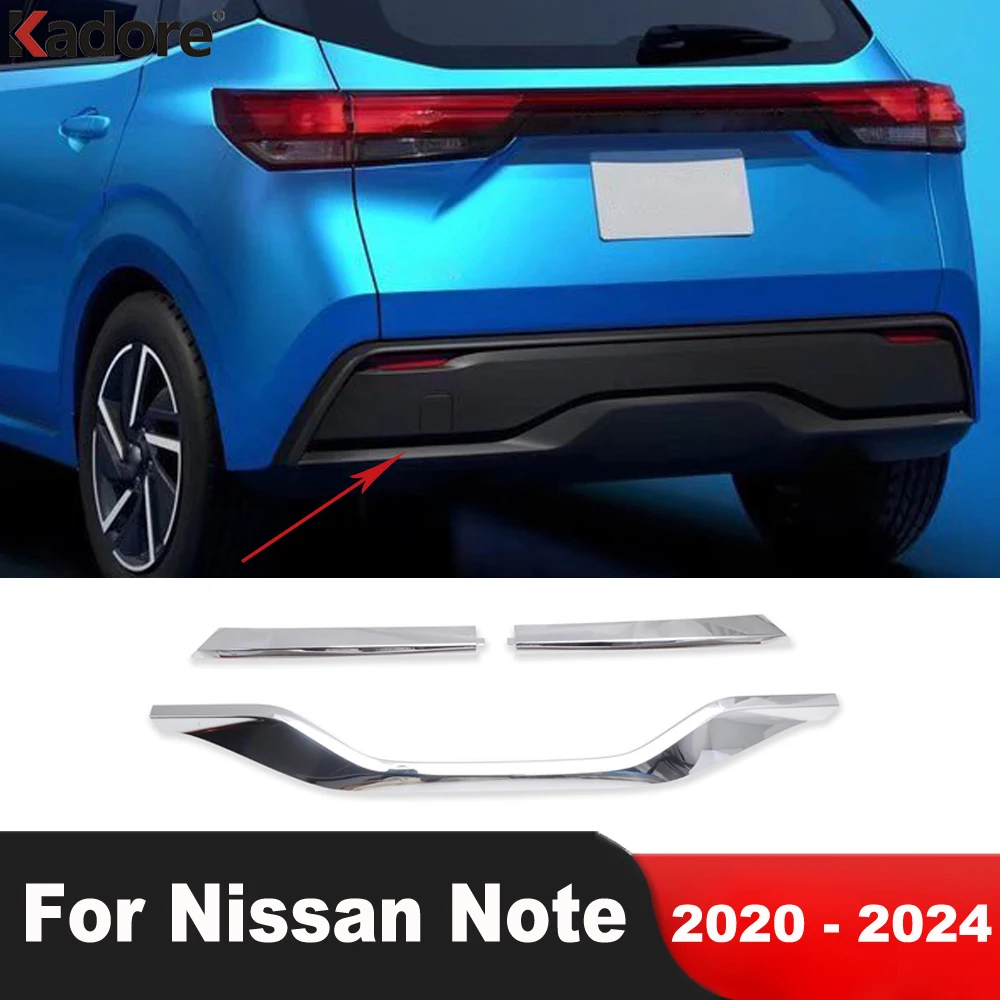Накладки на нижнюю крышку заднего бампера для Nissan Note 2020, 2021, 2022, 2023, 2024, хромированная накладка на задние ворота автомобиля, молдинговая лента, внешние аксессуары
Накладки на нижнюю крышку заднего бампера для Nissan Note 2020, 2021, 2022, 2023, 2024, хромированная накладка на задние ворота автомобиля, молдинговая лента, внешние аксессуары