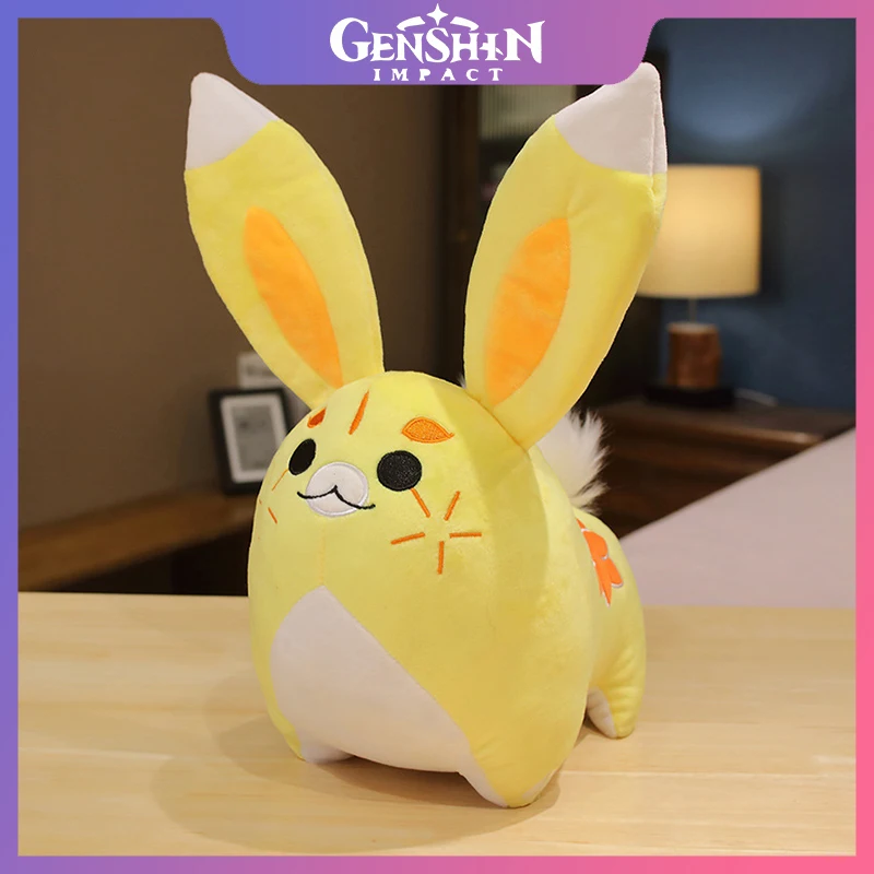 

35cm/40cm New Genshin Impact Plush Toy Yaoyao Rabbit Plushies Yuegui Lovely Bunny Doll Cosplay Prop Birthday Gifts For Kid Gift