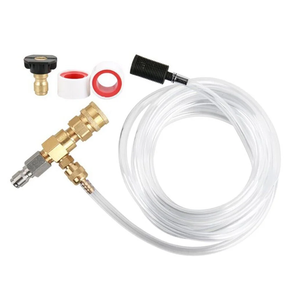 Pressure Washer Connector Washer 2 To 5 GPM 3/8inch 4000 PSI Chemical Downstream Filter Injector Nozzle Pipe Power
Pressure Washer Connector Washer 2 To 5 GPM 3/8inch 4000 PSI Chemical Downstream Filter Injector Nozzle Pipe Power