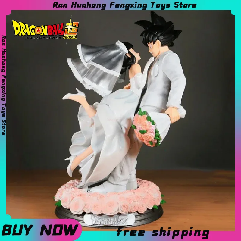 Dragon Ball 31cm Anime Action Figure Son Goku And Chichi Marry Wedding Decoration Collectible Model Gifts Toys
Dragon Ball 31cm Anime Action Figure Son Goku And Chichi Marry Wedding Decoration Collectible Model Gifts Toys