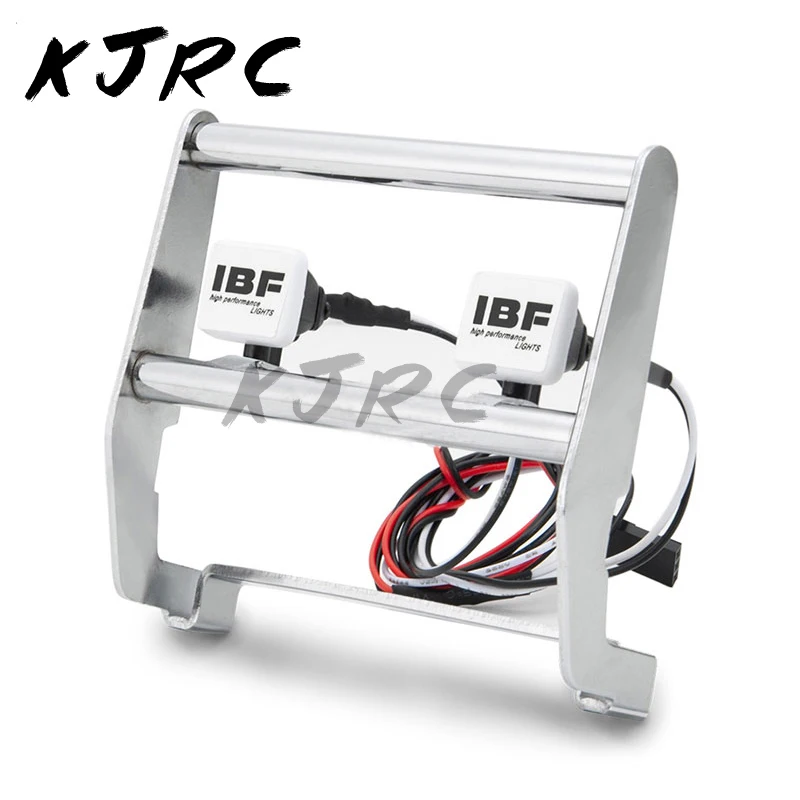 Stainless Steel Anti Collision Front Bumper with LED Light for TRX-4 TRX-4 Ford Bronco 1/10 RC Crawler Car Parts W23
Stainless Steel Anti Collision Front Bumper with LED Light for TRX-4 TRX-4 Ford Bronco 1/10 RC Crawler Car Parts W23