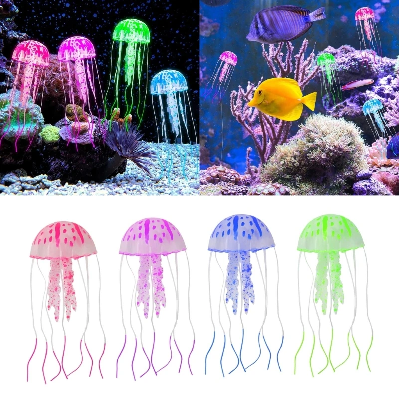 Funny Jellyfish Toy FishTank Accessories Underwater World Floating Decors Cartoon Aquarium Ornaments Toy Mini Jellyfish
Funny Jellyfish Toy FishTank Accessories Underwater World Floating Decors Cartoon Aquarium Ornaments Toy Mini Jellyfish