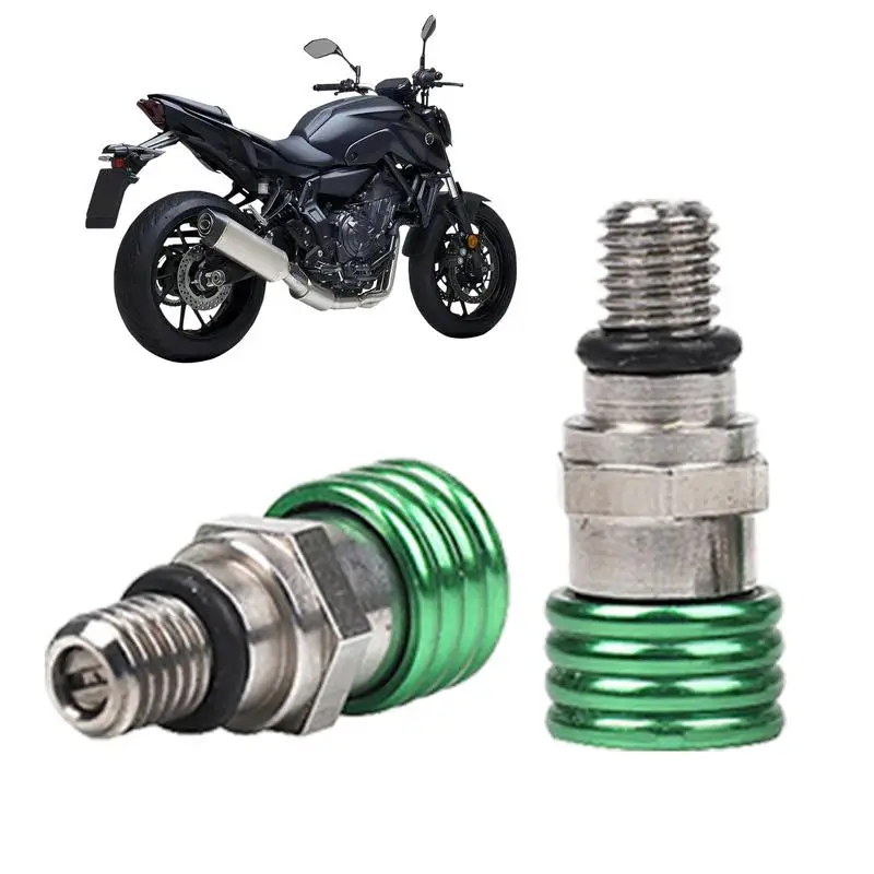 Fork Bleeder Fork Bleeder Relief Valve Replacement Fork Relief Valve Prevents Fork Seal Damage Releases Excess Air Pressure 2pcs
Fork Bleeder Fork Bleeder Relief Valve Replacement Fork Relief Valve Prevents Fork Seal Damage Releases Excess Air Pressure 2pcs