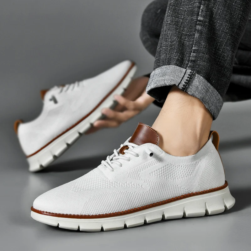 Big Size 40-48 Men Sneakers Soft Men Casual Shoes Breathable Mesh Fashion Dropship Loafers Office Walking Driving Outdoor Shoes
Big Size 40-48 Men Sneakers Soft Men Casual Shoes Breathable Mesh Fashion Dropship Loafers Office Walking Driving Outdoor Shoes