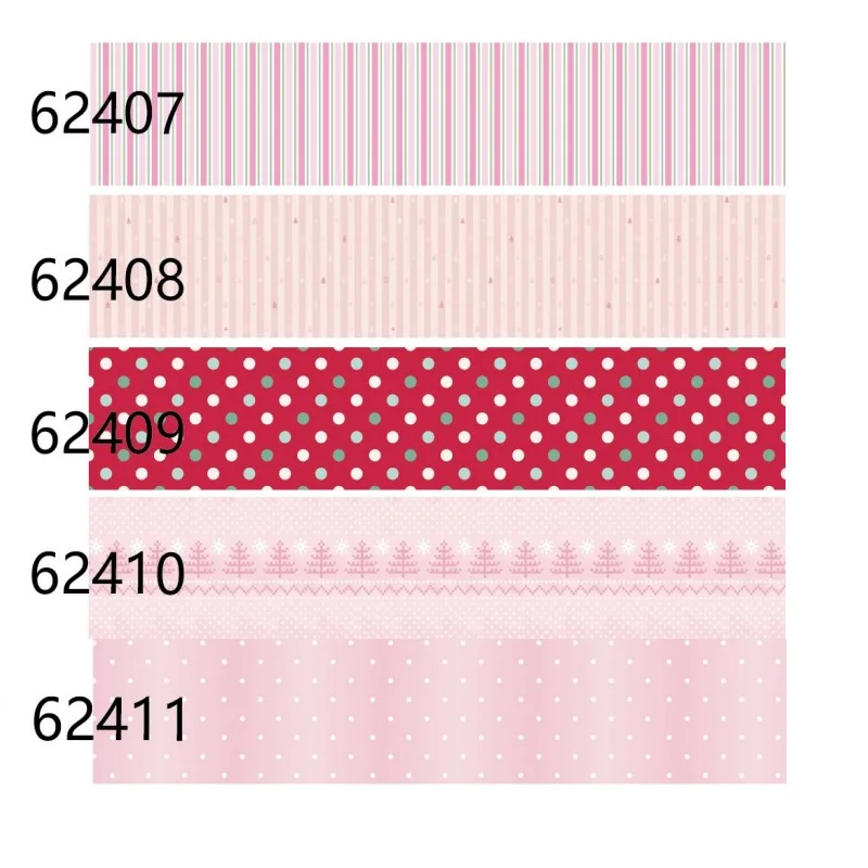 

10 ярдов, корсажная лента в розовый и красный горошек для бантов, аксессуары для шитья, украшение «сделай сам», подарочная упаковка