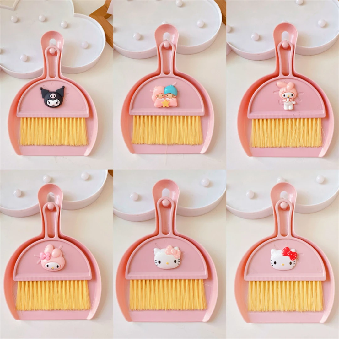 Kawaii Animation Cinnamoroll Girl Desktop Broom Dustpan Set My Melody Desktop Hygiene Cleaning Cleaning Small Brush
Kawaii Animation Cinnamoroll Girl Desktop Broom Dustpan Set My Melody Desktop Hygiene Cleaning Cleaning Small Brush