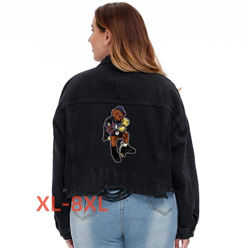 Plus Size 4xl 5xl 6xl 7xl 8xl Dames Winterjas 2023 Bear Print Kurtki Zimowe Damskie Abrigos Dama Jeans Outwears
Plus Size 4xl 5xl 6xl 7xl 8xl Dames Winterjas 2023 Bear Print Kurtki Zimowe Damskie Abrigos Dama Jeans Outwears