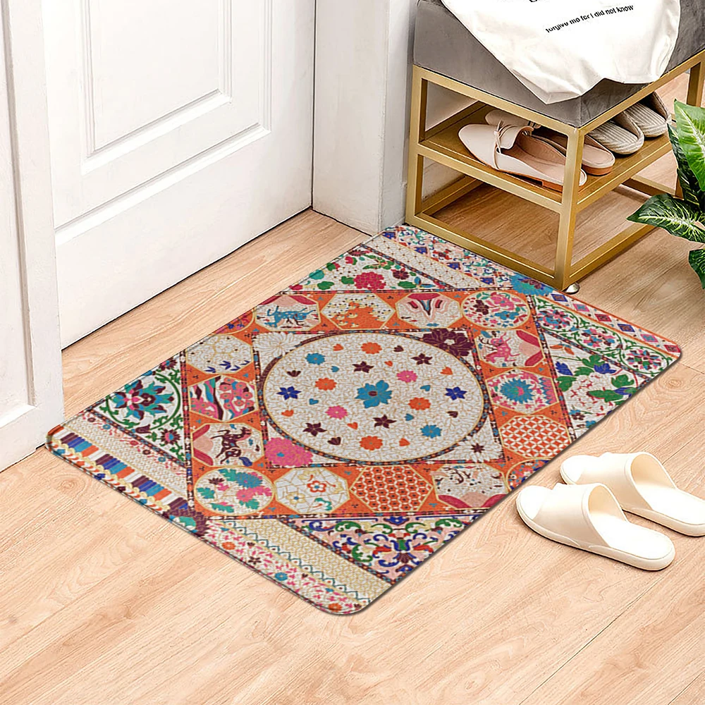 Bath Mat Bathroom Small Rug Shower Mat Decorative Absorbent Foot Mat Entrance Door Mat Kitchen Mat Bedroom Balcony Room Mat Boho
Bath Mat Bathroom Small Rug Shower Mat Decorative Absorbent Foot Mat Entrance Door Mat Kitchen Mat Bedroom Balcony Room Mat Boho