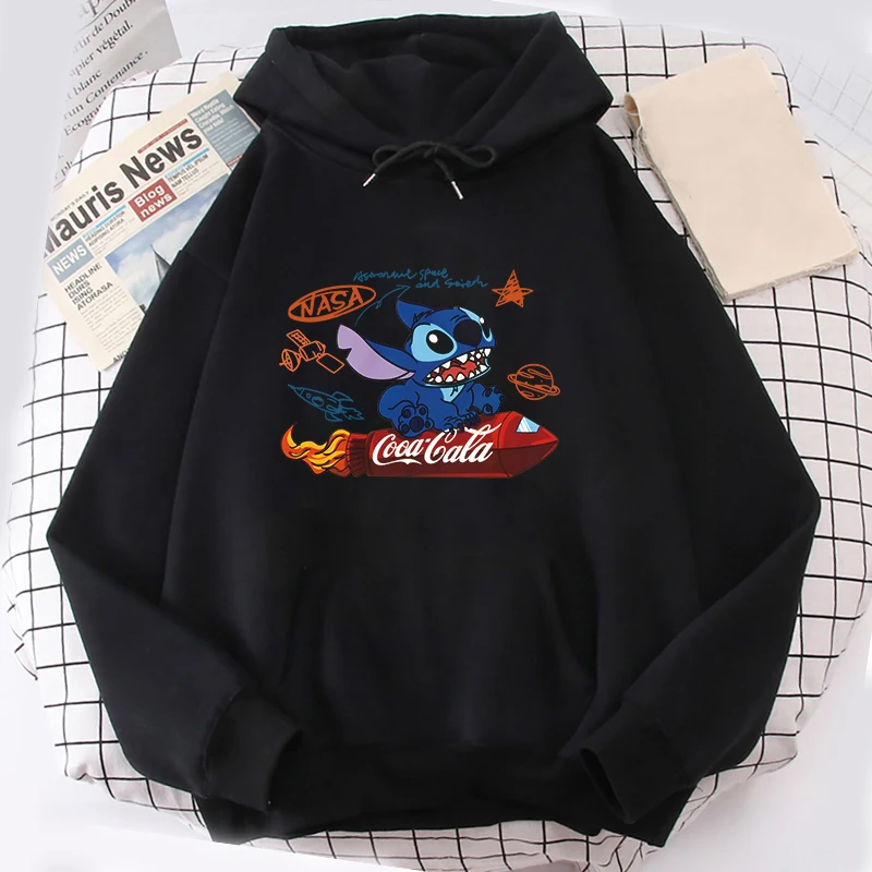 Disney Stitch Hoodies Women Cartoon Lilo Stitch Graphic Streetwear Hood Korean Style Sweatshirts Female Oversized Hoodie
Disney Stitch Hoodies Women Cartoon Lilo Stitch Graphic Streetwear Hood Korean Style Sweatshirts Female Oversized Hoodie