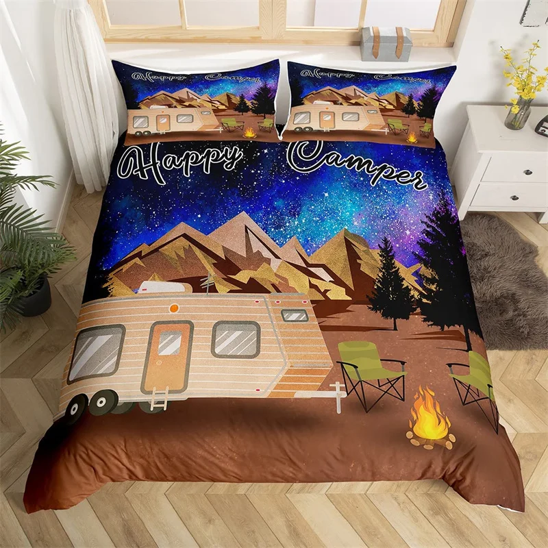 Camping Duvet Cover Galaxy Comforter Cover Microfiber Farmhouse Style Bedding Set King For Boys Girl Camper Lovers Birthday Gift
Camping Duvet Cover Galaxy Comforter Cover Microfiber Farmhouse Style Bedding Set King For Boys Girl Camper Lovers Birthday Gift