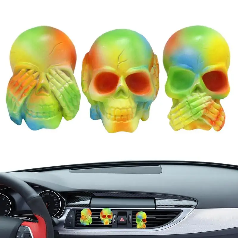 Автомобильный освежитель воздуха в виде черепа, клипсы на вентиляционное отверстие, Стайлинг, распылитель духов на вентиляционное отверстие, пропеллер, аромат, автомобильные аксессуары для интерьера 
Автомобильный освежитель воздуха в виде черепа, клипсы на вентиляционное отверстие, Стайлинг, распылитель духов на вентиляционное отверстие, пропеллер, аромат, автомобильные аксессуары для интерьера