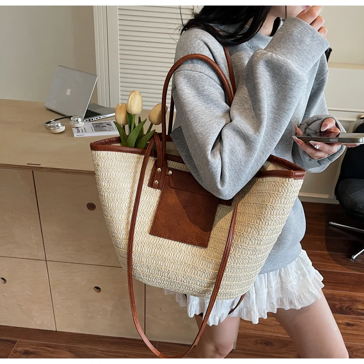 Korean Style Woven Crossbody Tote 24 Sbb29df1f1d494a01960580bdd8678a70q
