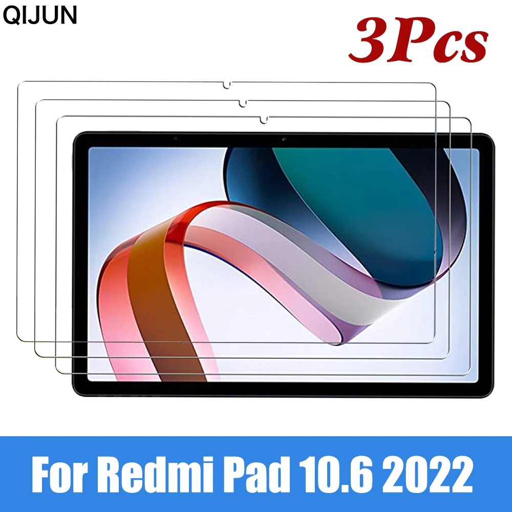3 шт., защитное закаленное стекло с защитой от царапин для Redmi Pad 10,61 2022 Xiaomi MI Redmi Pad
3 шт., защитное закаленное стекло с защитой от царапин для Redmi Pad 10,61 2022 Xiaomi MI Redmi Pad