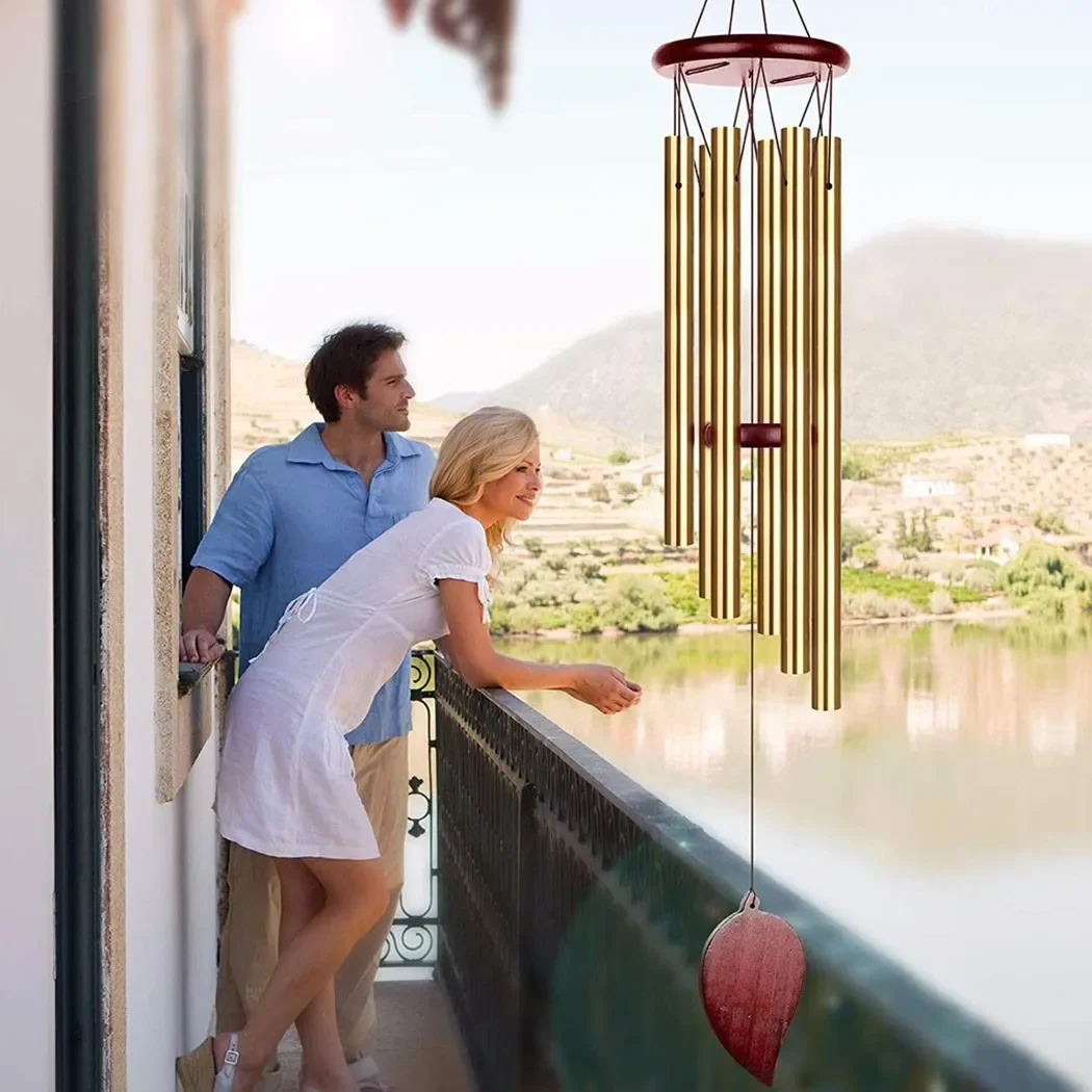 Good Luck Wind Chimes, 6 Tubes Bell Pendant For Home Decorations, Clear And Elegant Sound, Suitable For Indoor And Outdoor Use
Good Luck Wind Chimes, 6 Tubes Bell Pendant For Home Decorations, Clear And Elegant Sound, Suitable For Indoor And Outdoor Use