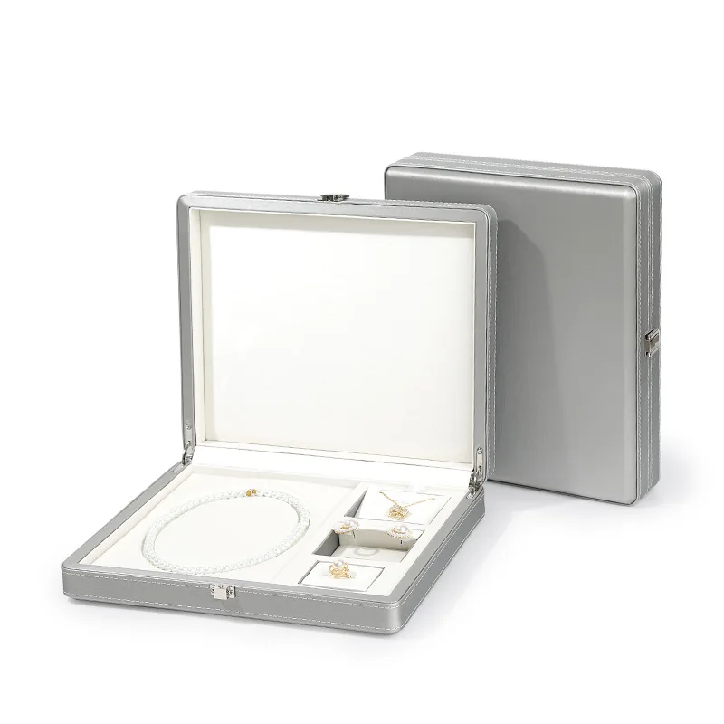 PU Leather Jewelry Display Box Jewelry Box Earrings Ring Pearl Necklace Jewelry Organizer Package Props New Sell Well
PU Leather Jewelry Display Box Jewelry Box Earrings Ring Pearl Necklace Jewelry Organizer Package Props New Sell Well