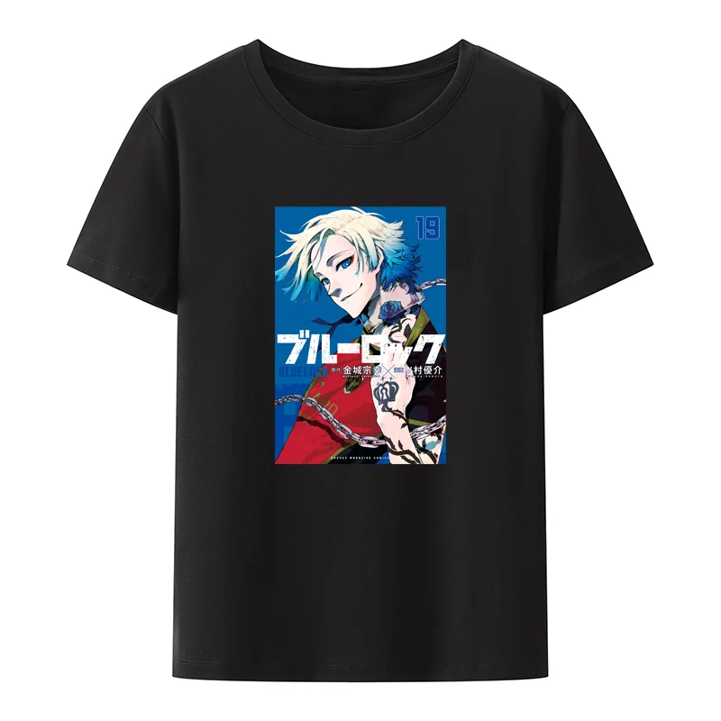Japanese Anime Blue Lock Y2k T-shirts Cotton Female Clothing Printed T-shirt Top Gift Cool Trend Women's Cropped Cute Classic
Japanese Anime Blue Lock Y2k T-shirts Cotton Female Clothing Printed T-shirt Top Gift Cool Trend Women's Cropped Cute Classic