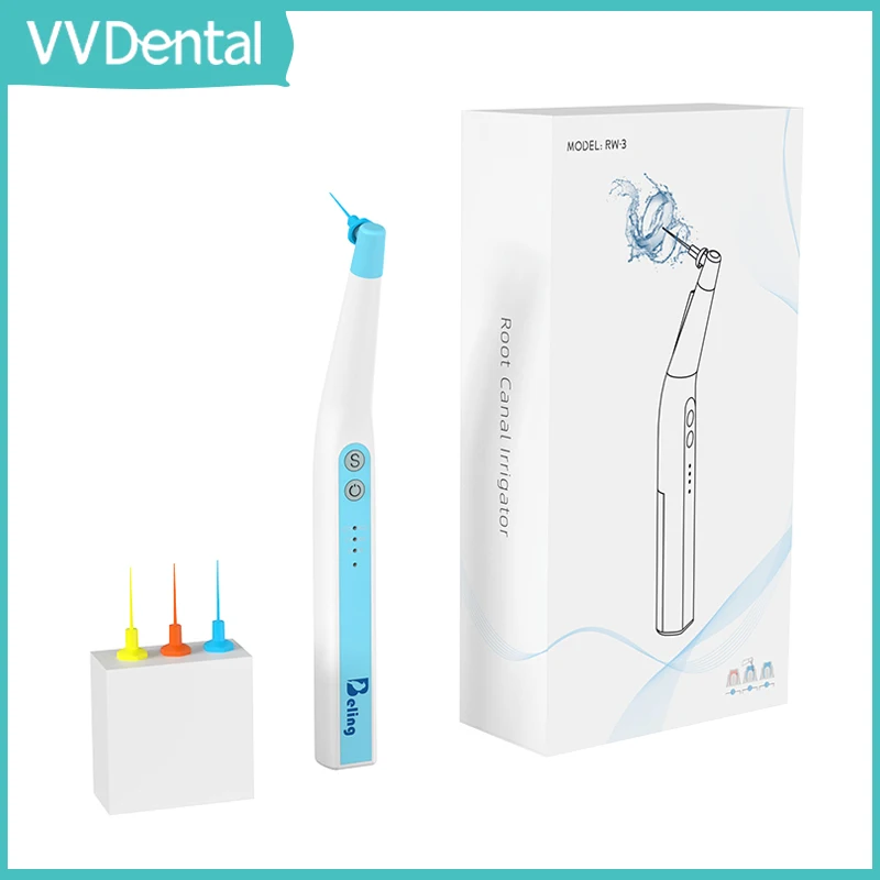 

VVDental Endomotor Dental Endo Activator Sonic Irrigator Tips With LED Light For Root Canal Irrigator Endodontic Tools