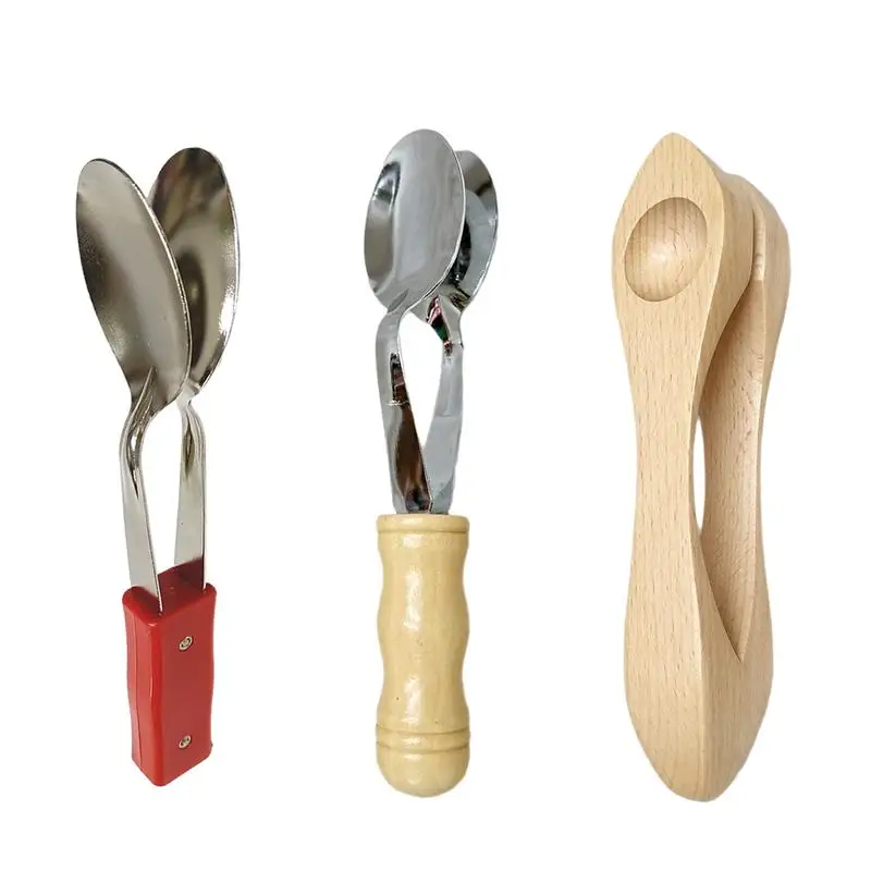 Musical Spoons With Handle Percussion Metal Spoons Instrument With Handle Beautiful Appearance Musical Instrument Equipment For
Musical Spoons With Handle Percussion Metal Spoons Instrument With Handle Beautiful Appearance Musical Instrument Equipment For